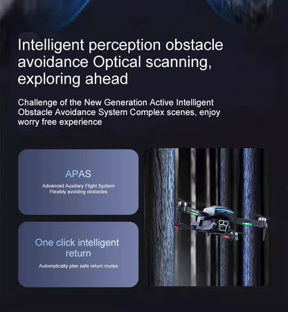 Xiaomi S2 Max Drone Professional 8K HD Dual Camera Obstacle Avoidance Foldable Quadcopter Drone With Screen Remote Control