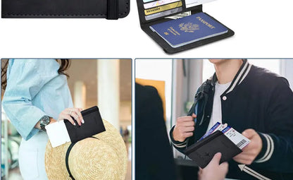 ravel Passport Holder – Secure Passport Wallet & Organizer for Men & Women