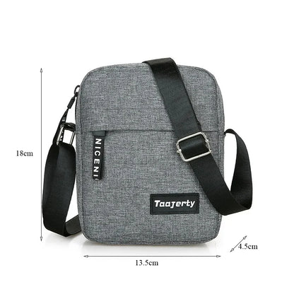 Men's Mini Crossbody Bag – Lightweight Nylon Shoulder Sling Bag for Travel & Daily Use