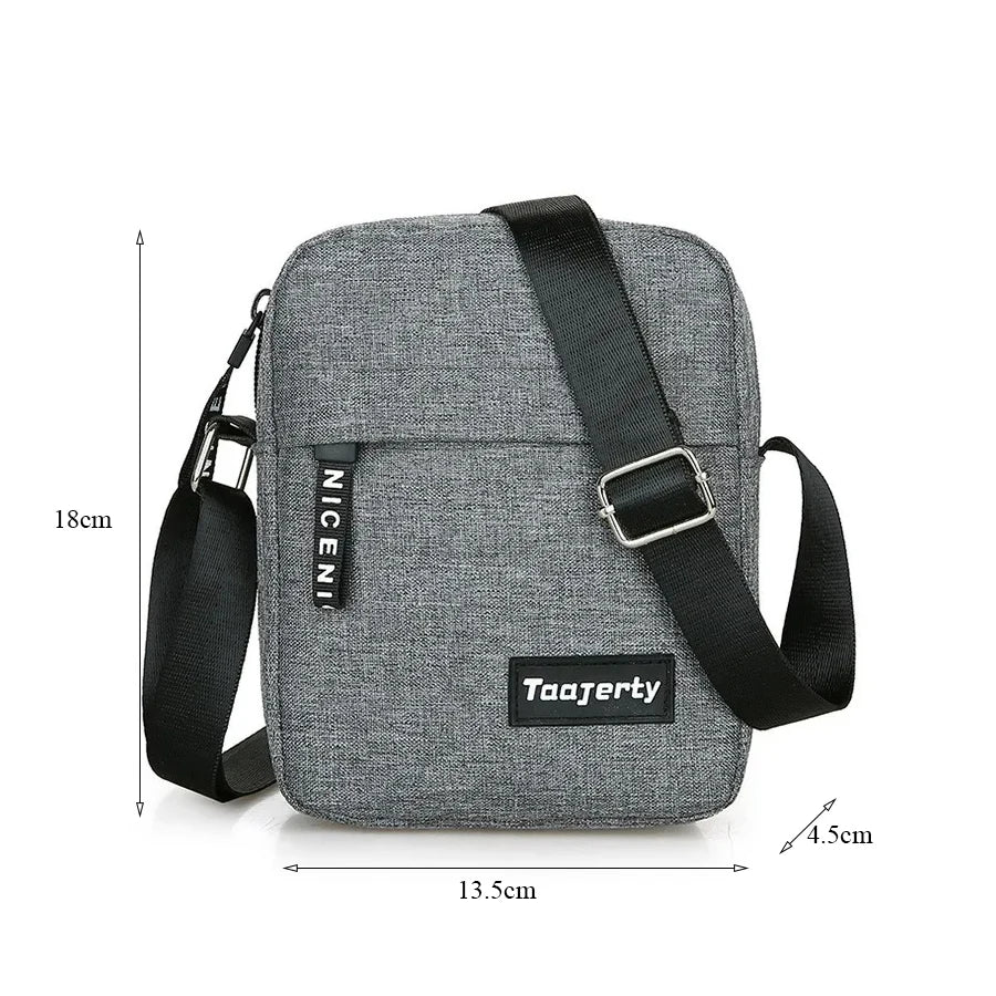 Men's Mini Crossbody Bag – Lightweight Nylon Shoulder Sling Bag for Travel & Daily Use