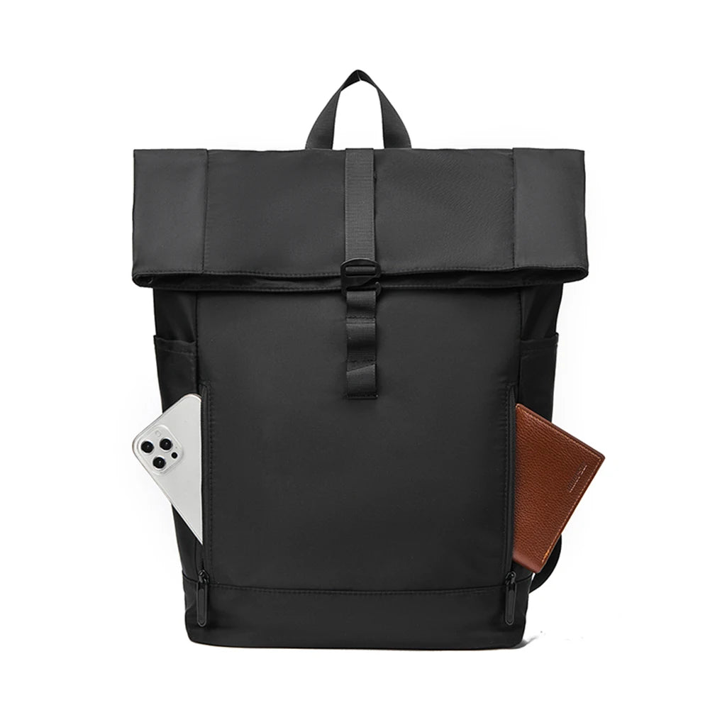 Men's Waterproof Laptop Backpack – Breathable, Large-Capacity Business & Travel Rucksack