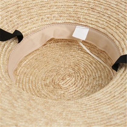 Wide Brim Straw Hat for Women Summer Woven SunHat Oversized Brim Beach Hat Holiday Children Summer Casual Sun Visor Caps