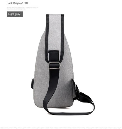Fashion Casual Crossbody Bag Small Men's Shoulder Bag Men Diagonal Backpack Messenger Phone Bag Boy Fanny Chest Pack New