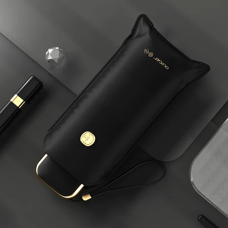 ☀️☔ OLYCAT Five-Fold Mini Umbrella – Ultra-Compact, Stylish & UV-Protective for Travel & Everyday Use! 🌦️✨