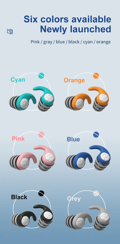 🌙 Sleep Peacefully Anywhere – Soft, Waterproof Noise-Reduction Earplugs for Ultimate Comfort & Quiet! 💤✨