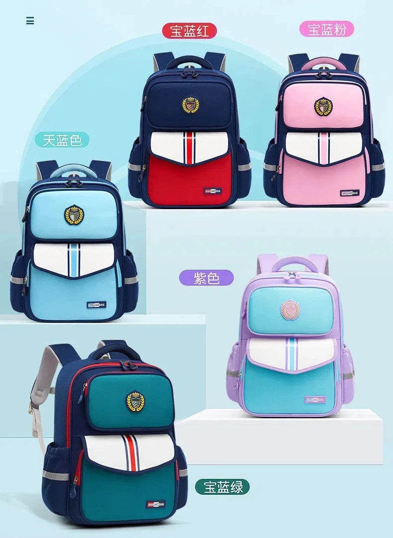 Kids' Orthopedic Waterproof School Backpack – Durable, Comfortable & Spacious Book Bag for Boys & Girls!