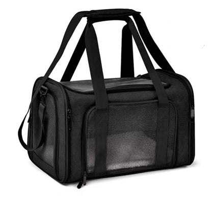 Cat, Dog Carrier for Small Medium Cats Puppies up to 15 Lbs, TSA Airline Approved Carrier Soft Sided, Collapsible Travel Puppy C