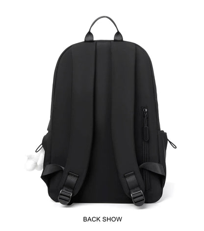 Fashion 35L High Capacity Waterproof Backpack – Trendy Laptop School Travel Bag for Men and Women