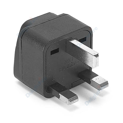 10A UK Plug Adapter – Type G Universal Travel Charger | EU/US/AU to UK Converter for British, Singapore, Malaysia Power Sockets