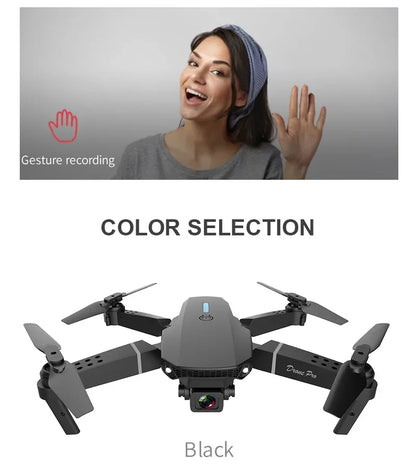 KBDFA E88 Pro 2023 WiFi FPV Drone – Foldable Quadcopter with 4K HD Camera & Altitude Hold