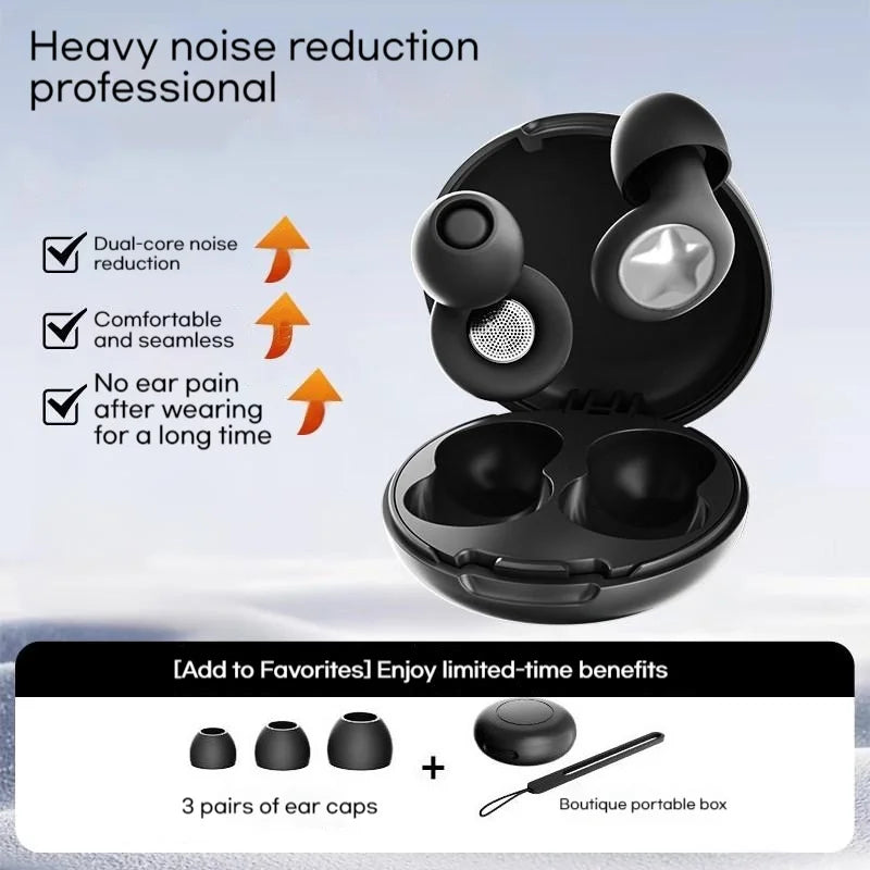 🌙 Silence the Noise, Sleep & Swim Peacefully – Ultra-Soft Silicone Earplugs for Powerful Noise Reduction & Waterproof Comfort! 🏊✨