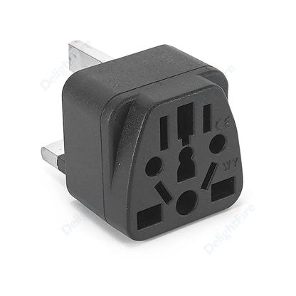 10A UK Plug Adapter – Type G Universal Travel Charger | EU/US/AU to UK Converter for British, Singapore, Malaysia Power Sockets