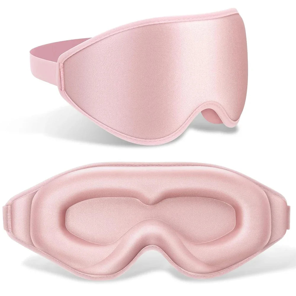 3D Sleep Eye Mask Zero Eye Pressure 3D Contoured Sleeping Mask Soft Comfort Eye Shade Cover 100% Block Out Light Slaapmasker