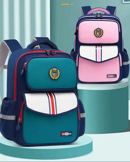 Kids' Orthopedic Waterproof School Backpack – Durable, Comfortable & Spacious Book Bag for Boys & Girls!