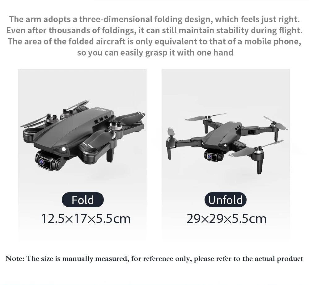 L900 PRO SE GPS Drone – 4K Dual Camera, 5G WiFi FPV, Brushless Motor, Foldable Quadcopter