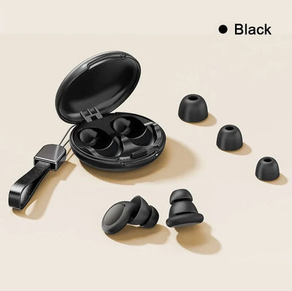 🌙 Quiet Your World – 32dB Reusable Silicone Earplugs for Peaceful Sleep, Enhanced Focus & Everyday Noise Relief! 📚✨