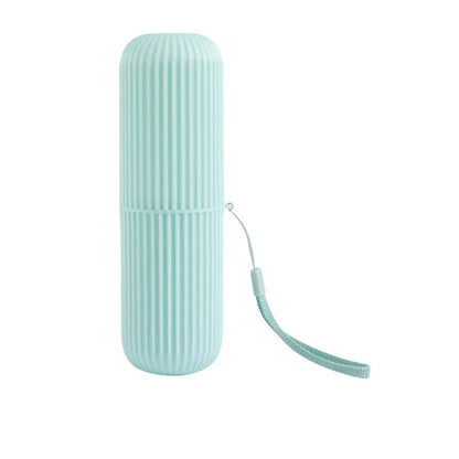 Portable Toothbrush & Toothpaste Holder – Travel Camping Storage Case for Hygiene & Convenience