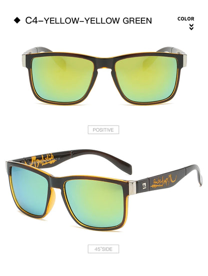 QUIKSILVER Classic Square Sunglasses – UV400 Protection for Men & Women 🌊🏄‍♂️