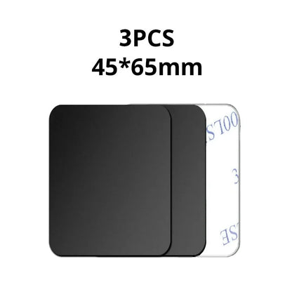 Metal Plate for Magnetic Phone Car Holder Universal Strong Adhesive Replacement Phone Plate Suitable for Phone Magnetic Mount
