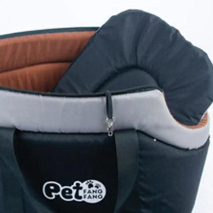 Soft-Sided Pet Carrier Bag – Breathable Travel Tote with Adjustable Straps & Interior Pad for Cats & Small Pets