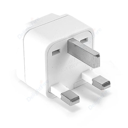 10A UK Plug Adapter – Type G Universal Travel Charger | EU/US/AU to UK Converter for British, Singapore, Malaysia Power Sockets