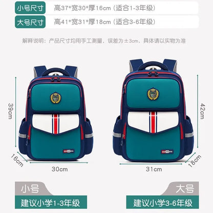 Kids' Orthopedic Waterproof School Backpack – Durable, Comfortable & Spacious Book Bag for Boys & Girls!