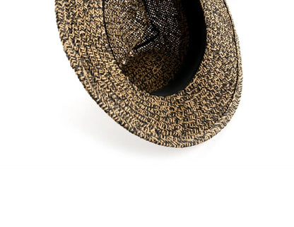 Sombrero Panama Hombre Summer Sun Protection Straw Hat Five Cent Grass Woven Panama Hat For Men Big Head Big Size Gentleman Hats