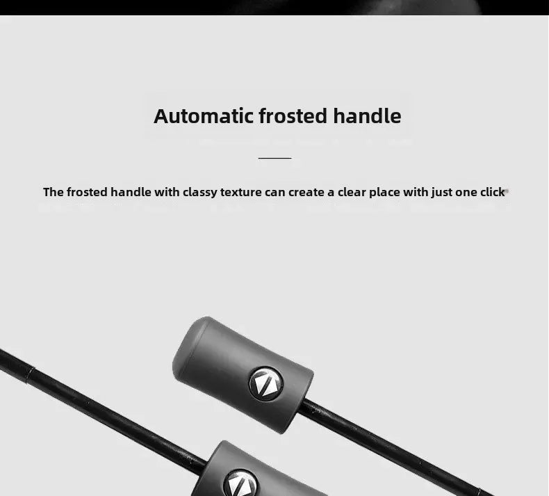 Automatic UV Umbrella Black Glue Sun And Rain Dual Purpose Sunshade Umbrella Logo Printable Three Fold UV Protection Business Ad