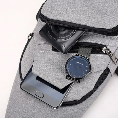 Fashion Casual Crossbody Bag Small Men's Shoulder Bag Men Diagonal Backpack Messenger Phone Bag Boy Fanny Chest Pack New