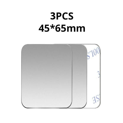 Metal Plate for Magnetic Phone Car Holder Universal Strong Adhesive Replacement Phone Plate Suitable for Phone Magnetic Mount