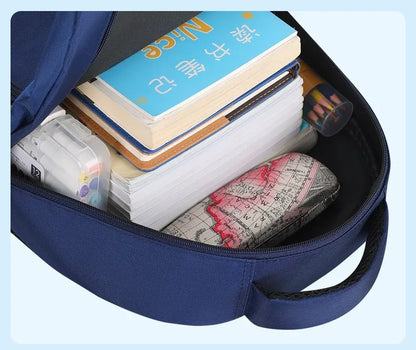 Astronaut-Themed Waterproof School Backpack – Lightweight, Spacious & Spinal Protection Design for Boys!