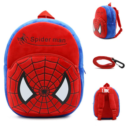 Adorable Spider-Man Plush Backpack – Soft & Fun Schoolbag for Kids, Perfect for Travel & Birthday Gifts!