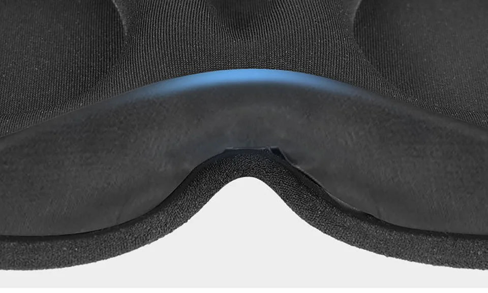 3D Sleeping Mask for Women Men Soft Blackout Eye Mask for Sleep Blissfully Blindfold Concave Sleep Mask with Adjustable Strap