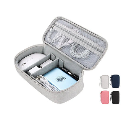 Cable Storage Bag – Waterproof Digital Electronic Organizer for Travel & Accessories