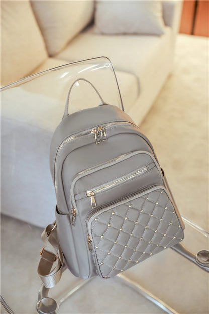 Fashion Nylon Backpack for Women – High-Quality Large Travel and School Bag for Teenage Girls
