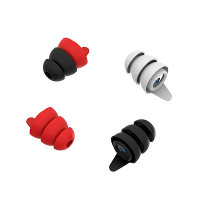 Silicone Soundproof Earplug Anti Noise Sleeping Ear Plugs Sound Insulation Noise Reduction Ear Protection Swimming Earplugs