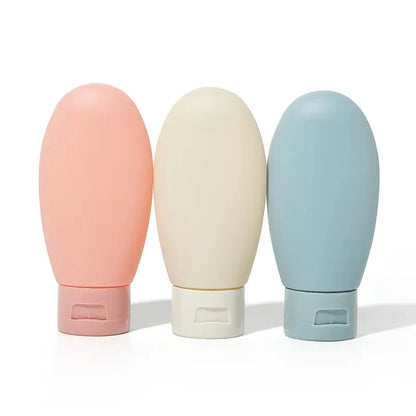Refillable Travel Bottle Set – Perfume, Lotion, Shampoo & Shower Gel Dispensers 💧🌿
