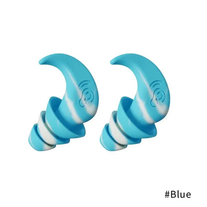 Sleep Soundly & Swim Confidently: Premium Waterproof Anti-Noise Silicone Earplugs for Ultimate Soundproof Comfort!