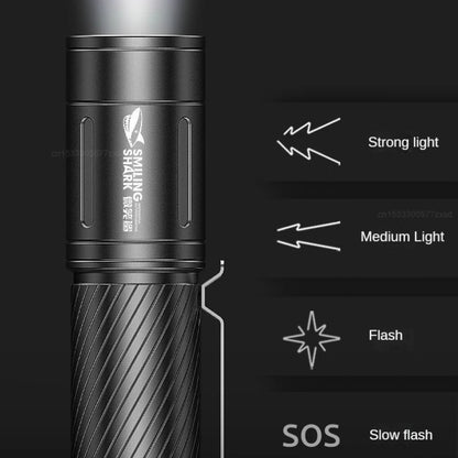 Xiaomi Ultra Bright LED Flashlight – Mini Portable USB Rechargeable Emergency Light for Home & Outdoor Use