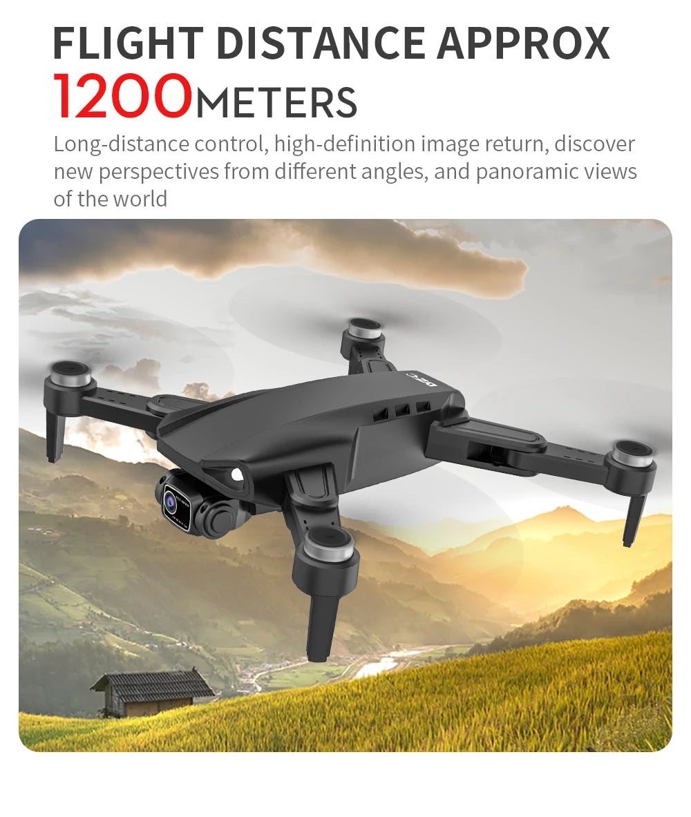 L900 PRO SE GPS Drone – 4K Dual Camera, 5G WiFi FPV, Brushless Motor, Foldable Quadcopter
