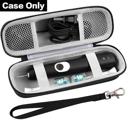Portable Universal Electric Toothbrush Travel Case – EVA Protective Storage Bag & Organizer