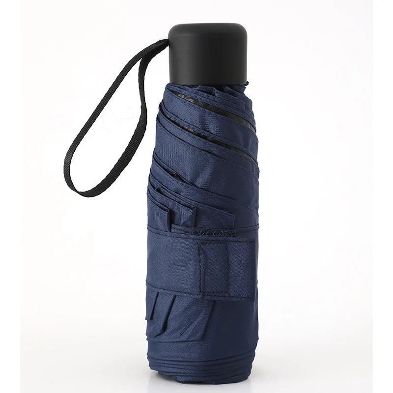 ☀️☔ Ultra-Light Mini Pocket Umbrella – Compact, Windproof & UV-Protective for Travel & Outdoor Use! 🌦️✨