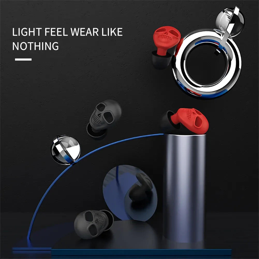 Silicone Soundproof Earplug Anti Noise Sleeping Ear Plugs Sound Insulation Noise Reduction Ear Protection Swimming Earplugs