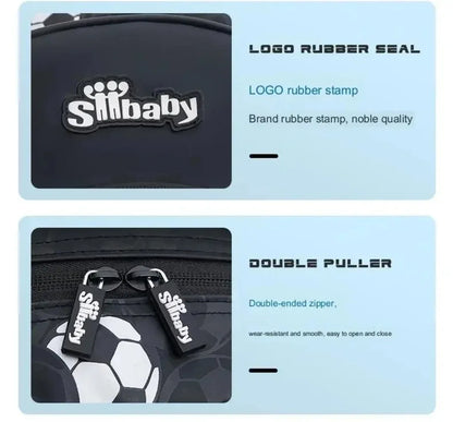 Football-Themed School Backpack – Durable & Stylish Travel Bag for Boys & Teenagers!
