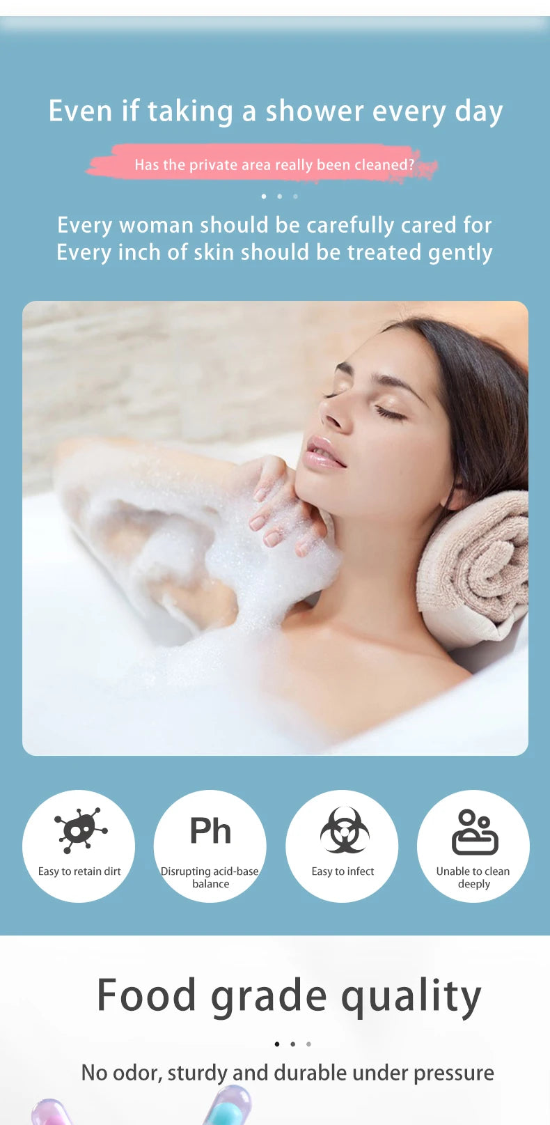 🚿 500mL Portable Handheld Bidet – Gentle & Hygienic Cleansing for Moms, Babies & Travel! ✨💦