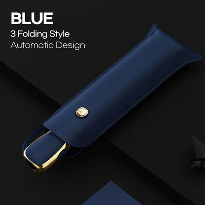 OLYCAT Flat Automatic Umbrella Woman Ultralight Travel Sun Umbrella Luxury Anti UV Portable Parasol Umbrella