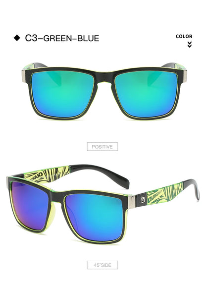 QUIKSILVER Classic Square Sunglasses – UV400 Protection for Men & Women 🌊🏄‍♂️