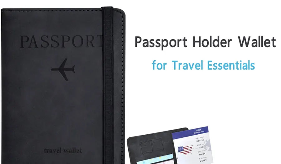 ravel Passport Holder – Secure Passport Wallet & Organizer for Men & Women