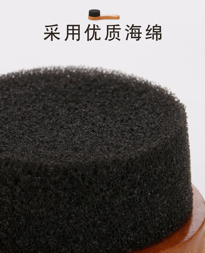 2024New Horse Hair Brush Shoe Oil Set 9-piece 11piece Set Leather Shoe Polishing Brush Household Leather Care Set protector