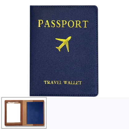 Multifunctional PU Leather Passport Wallet – Stylish & Secure Travel Organizer for Men & Women!